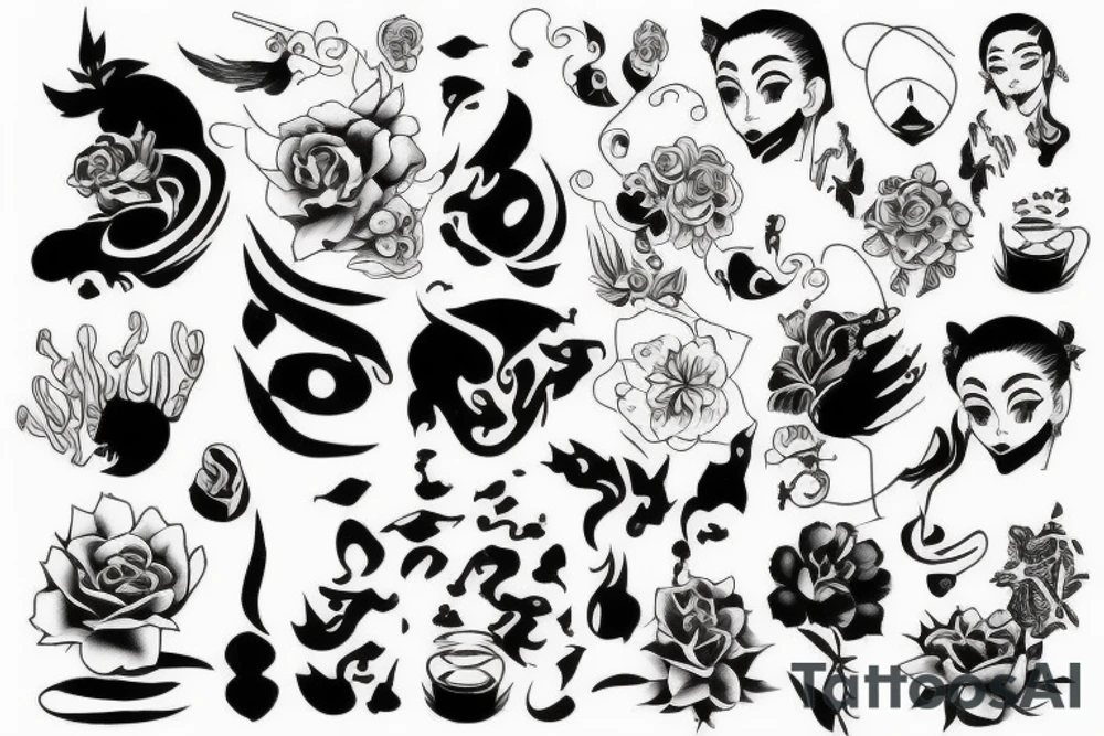 На кисти tattoo idea