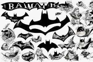 water batman tattoo idea
