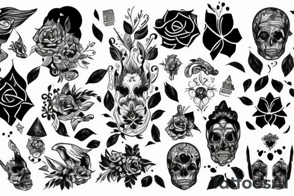 Самурай tattoo idea