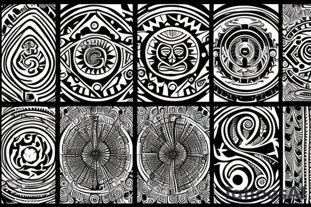 digital plus inside  ring tattoo idea