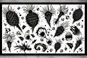 Thistle tattoo idea