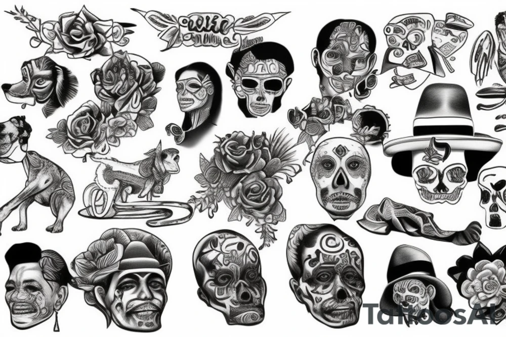 Chicano tattoo idea