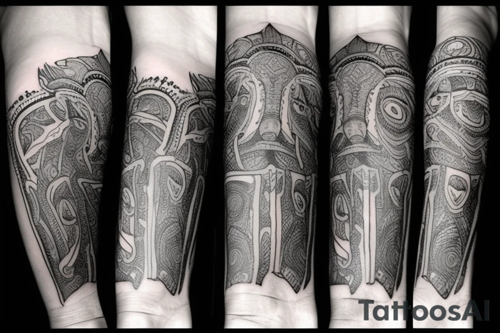 Elephants tattoo idea