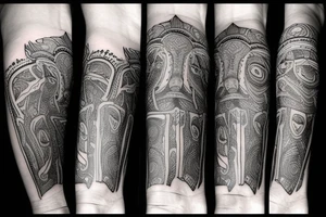Elephants tattoo idea