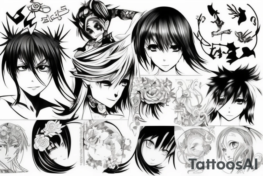 Anime tattoo idea