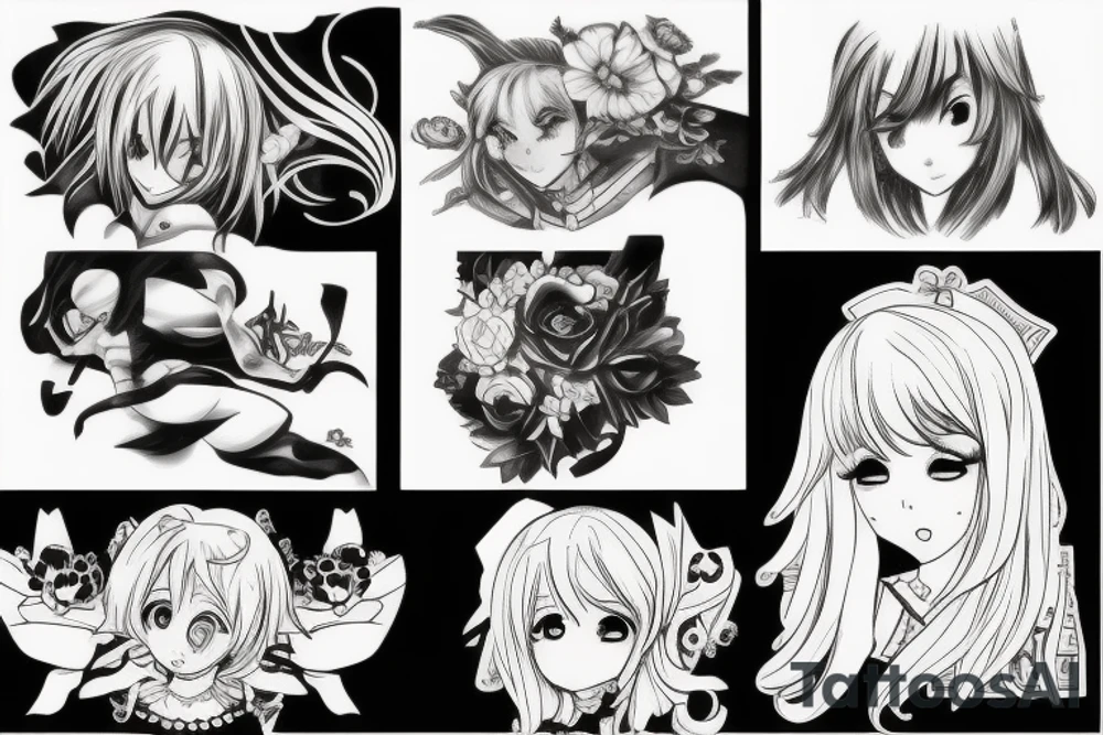 Anime tattoo idea