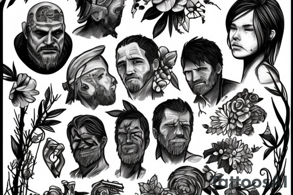 the last of us tattoo idea