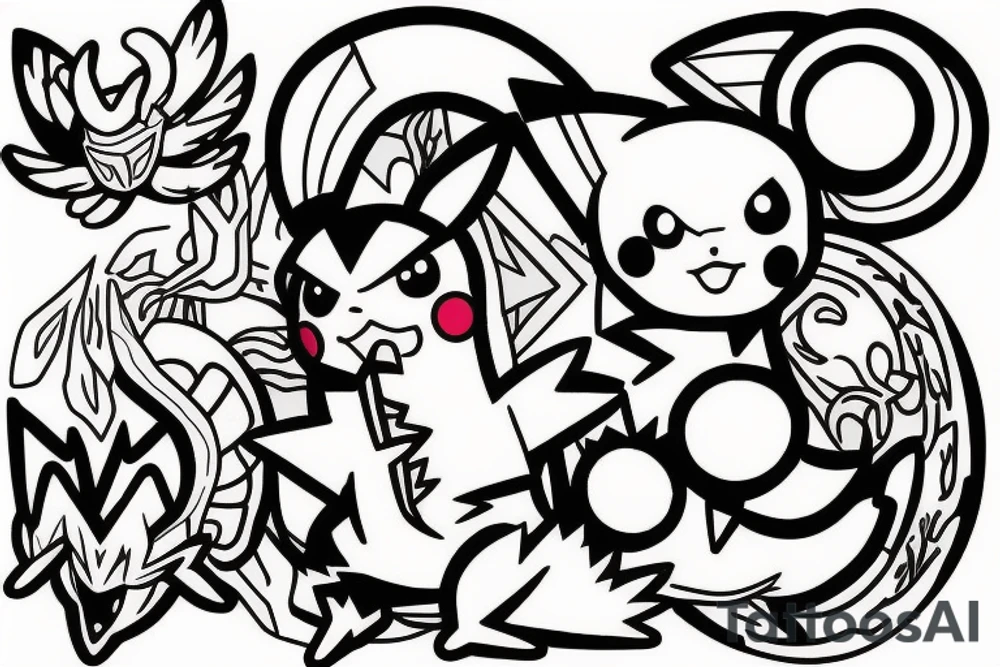 Pokemon tattoo idea
