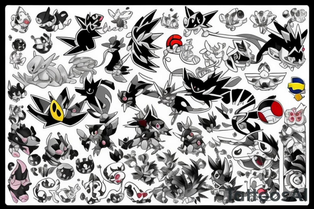Pokemon tattoo idea
