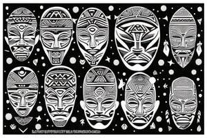 maori face tattoo tattoo idea