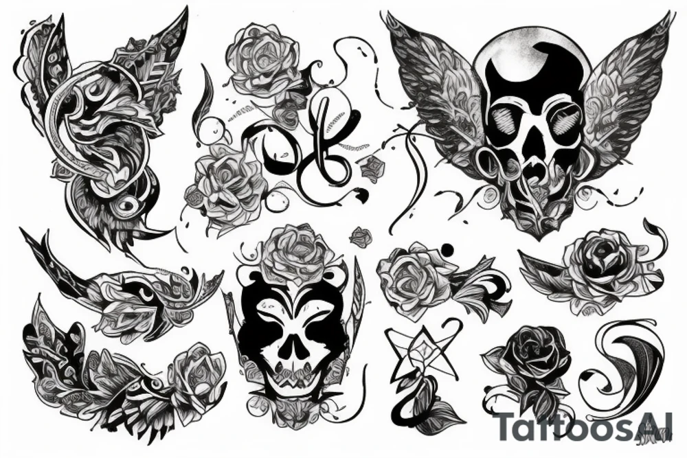 Самурай tattoo idea