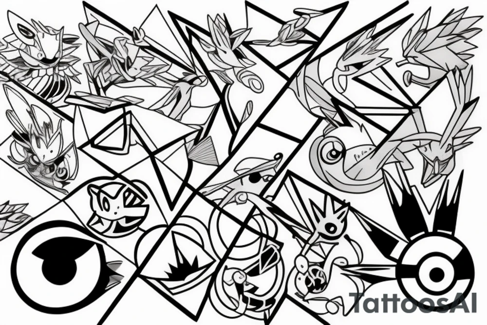 Pokemon tattoo idea