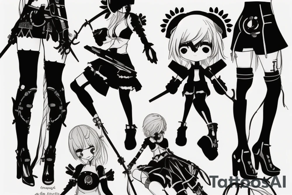 Nier automata tattoo idea