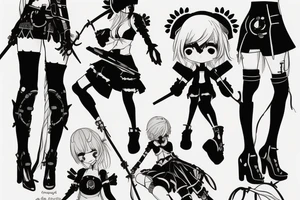 Nier automata tattoo idea