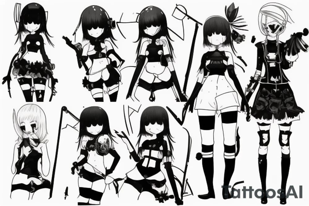 Nier automata tattoo idea