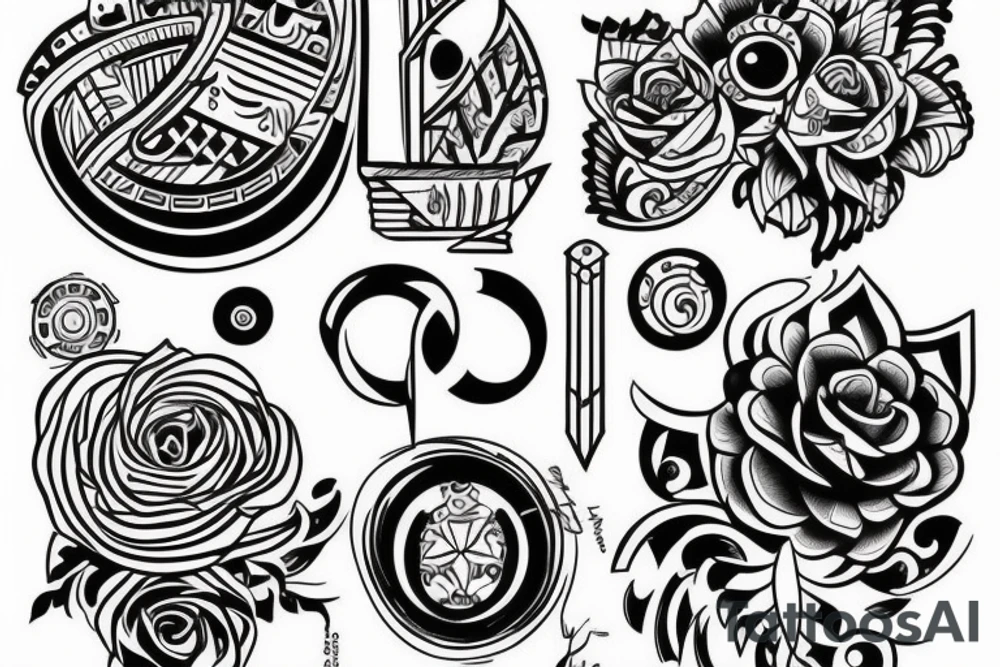 Осьминог tattoo idea