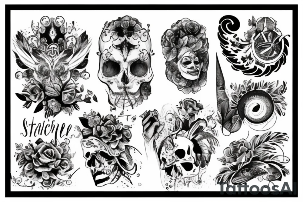 самопоедание tattoo idea