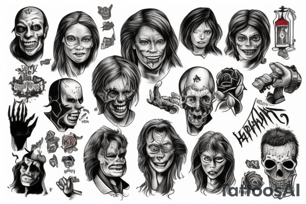 Heroes of Stephen King 's works tattoo idea