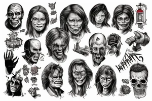 Heroes of Stephen King 's works tattoo idea