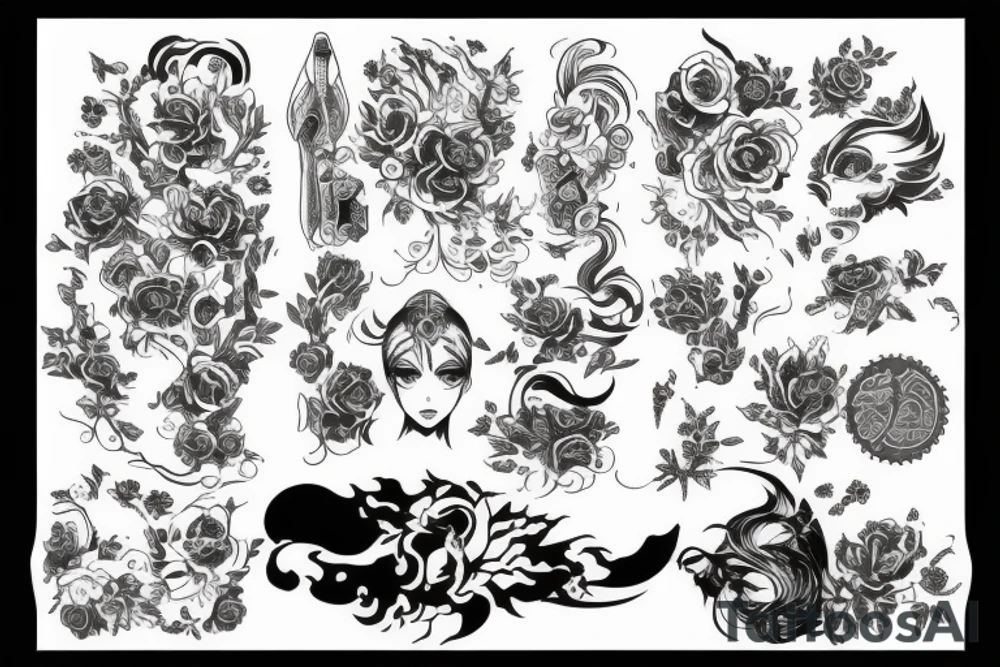 дракон tattoo idea