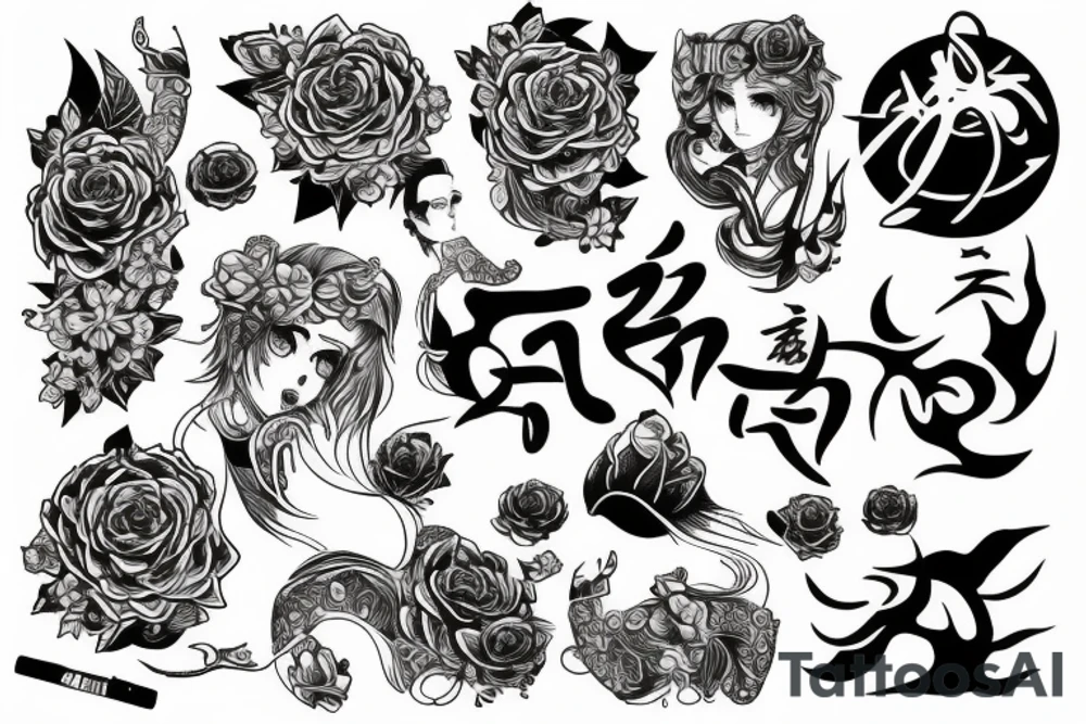 дракон tattoo idea