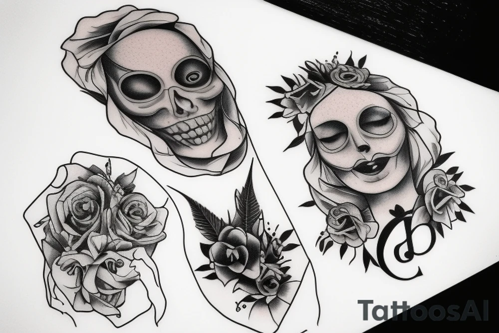 13.11.22 mother's death day tattoo idea