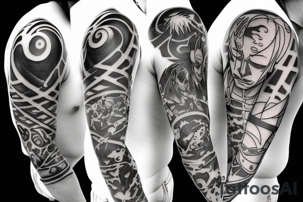 sleeve; avatar aang and iroh, death note ; avatar the last airbender tattoo idea