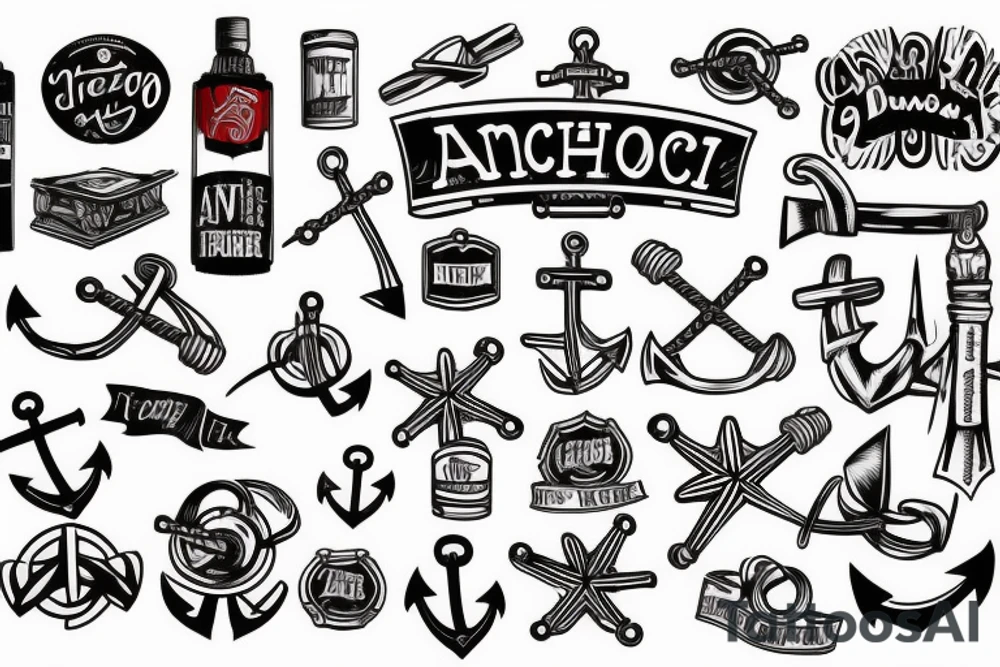 anchor tattoo idea