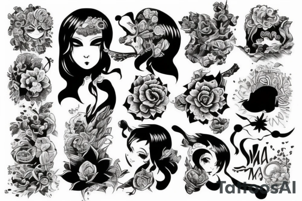 Маски, мифы, tattoo idea