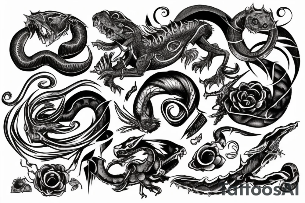 ouroboros tattoo idea