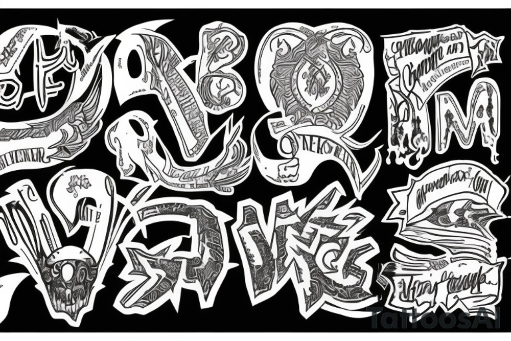 S3hvh text tattoo idea