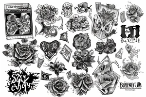 surprise box tattoo idea