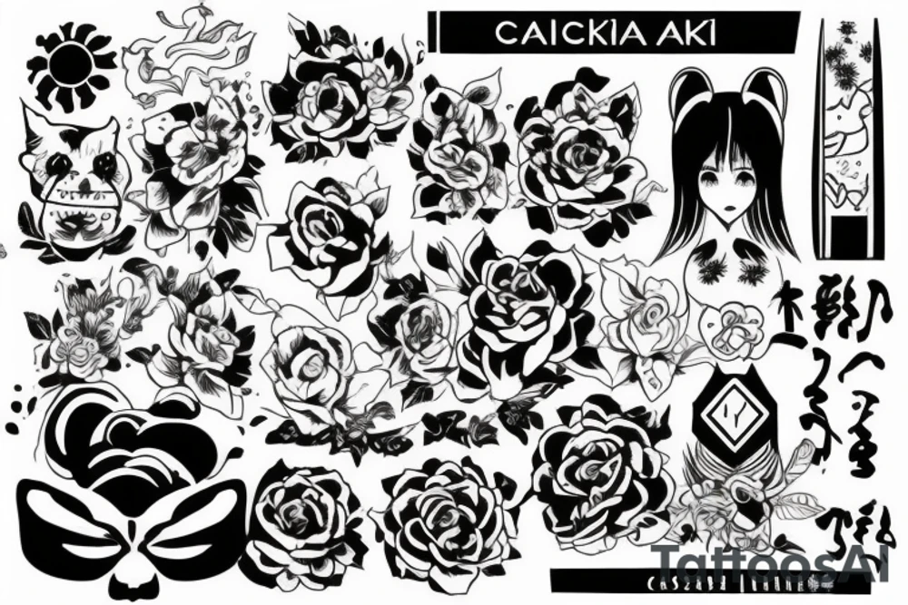 собака злая tattoo idea