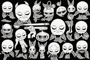 Mr clean tattoo idea