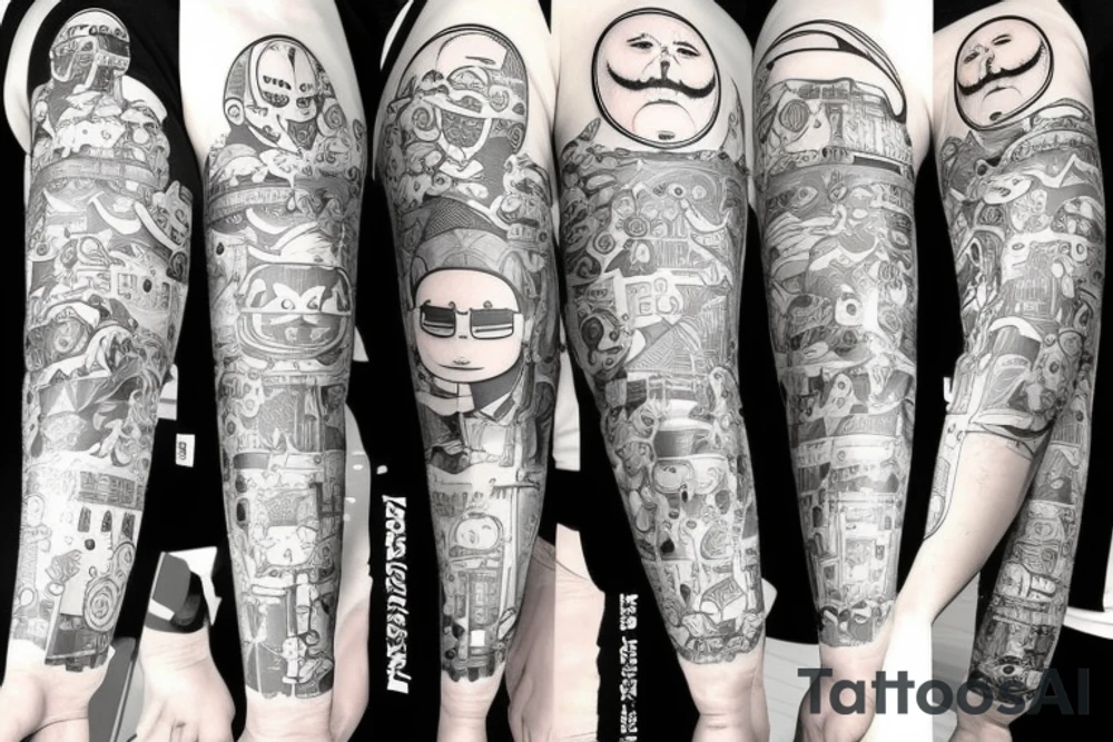 Mr clean tattoo idea