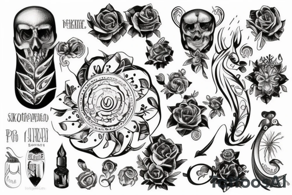 Один и вороны tattoo idea