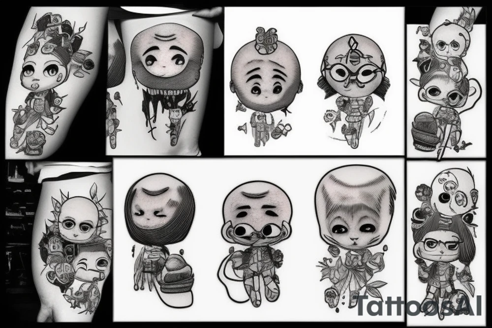 Mr clean tattoo idea