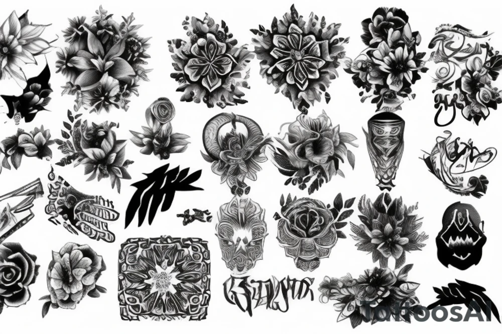 tattoo back tattoo idea