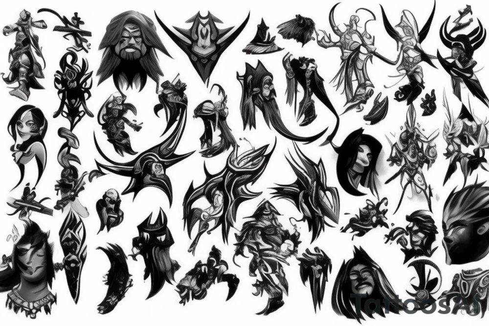 Dota 2 tattoo idea