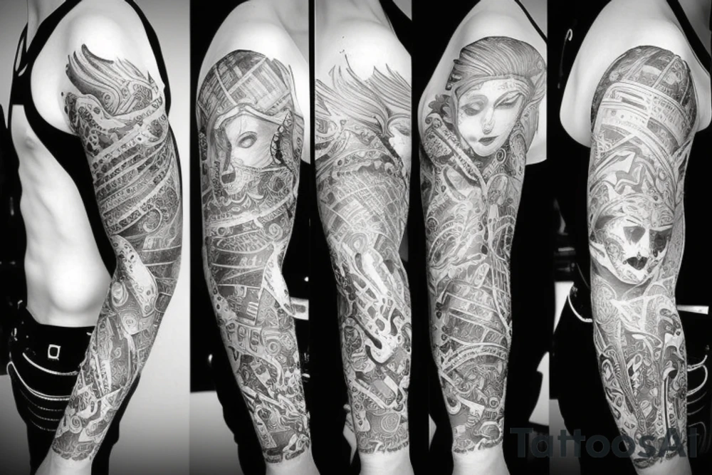 Sleeve tattoo idea