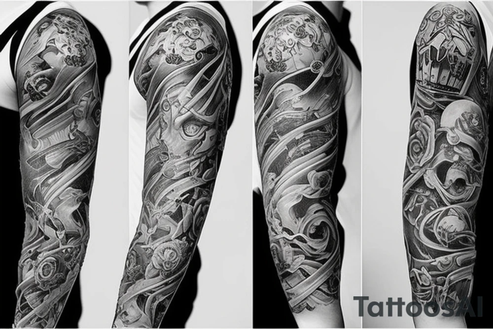 Sleeve tattoo idea