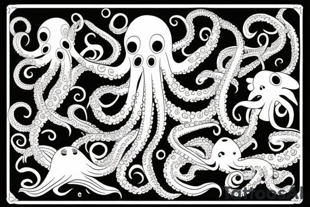 Octopus tattoo idea