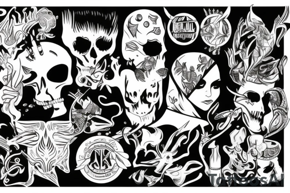Born to kill tattoo idea