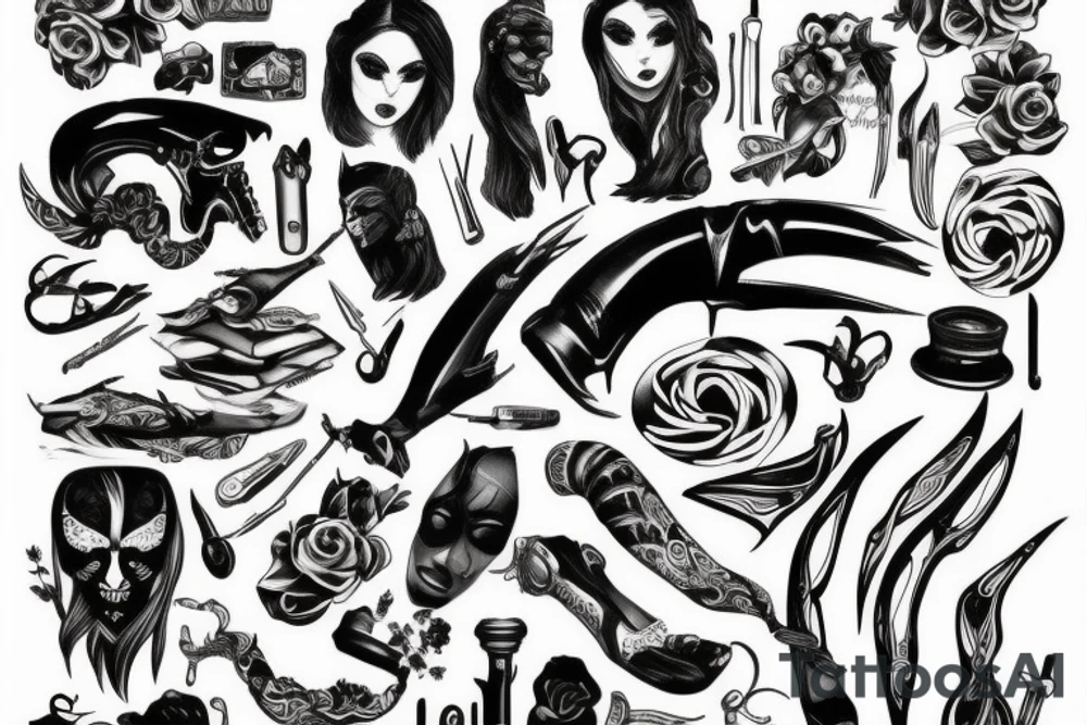 Born to kill tattoo idea