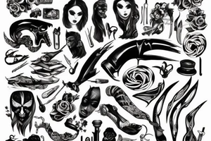 Born to kill tattoo idea