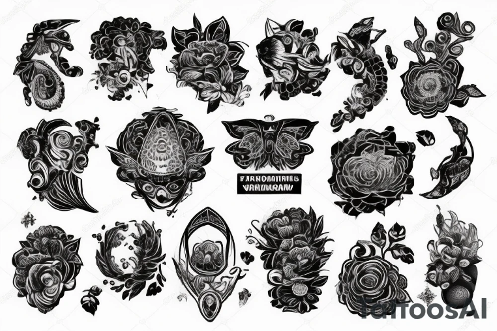 Скандинавская мифология побеждают Рагнарек tattoo idea