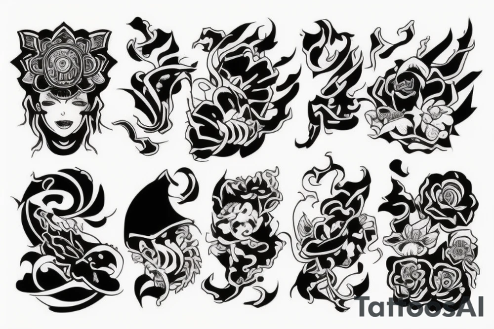 Наруто Узумаки tattoo idea