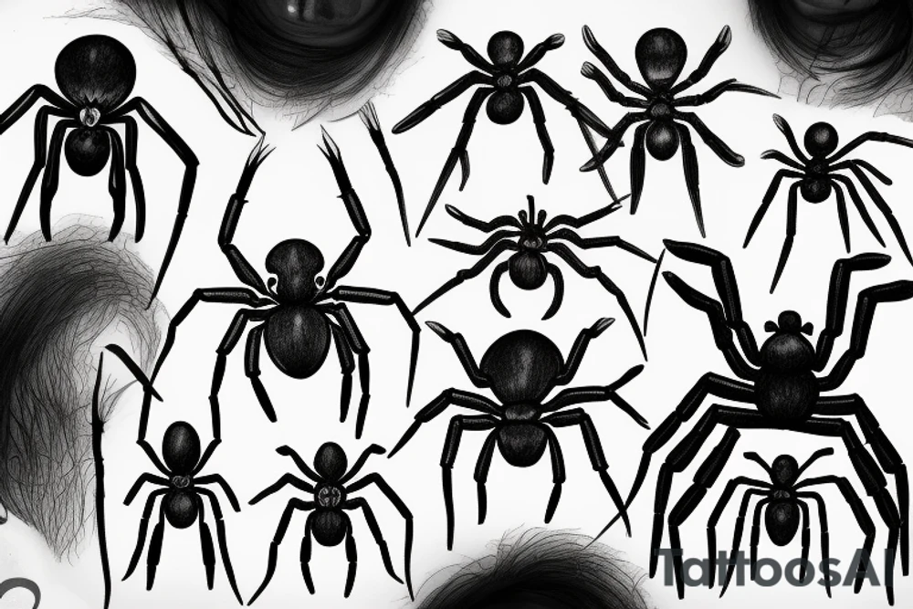 Big spider tattoo idea