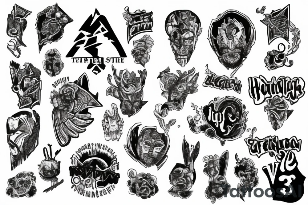 Text only S3hvh tattoo idea