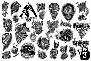 Text only S3hvh tattoo idea
